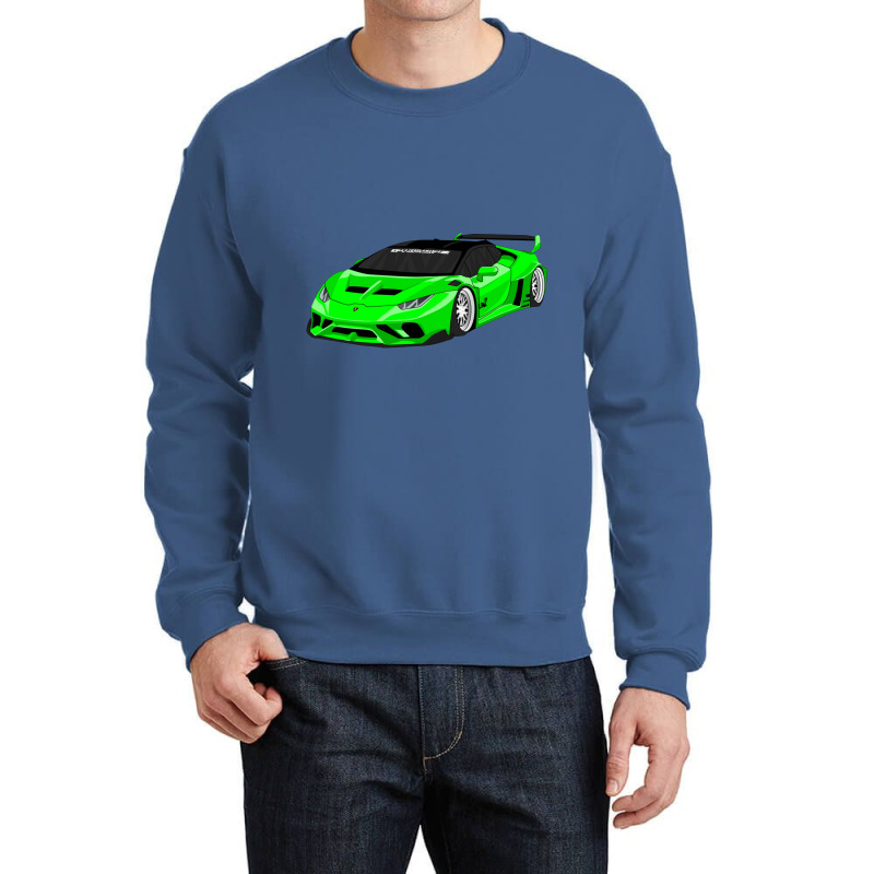 Huracan Lime    Huracan Crewneck Sweatshirt | Artistshot