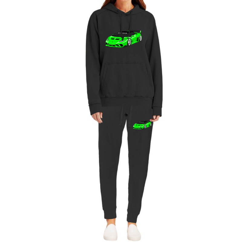 Huracan Lime    Huracan Hoodie & Jogger Set | Artistshot