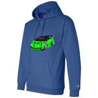 Huracan Lime    Huracan Champion Hoodie | Artistshot