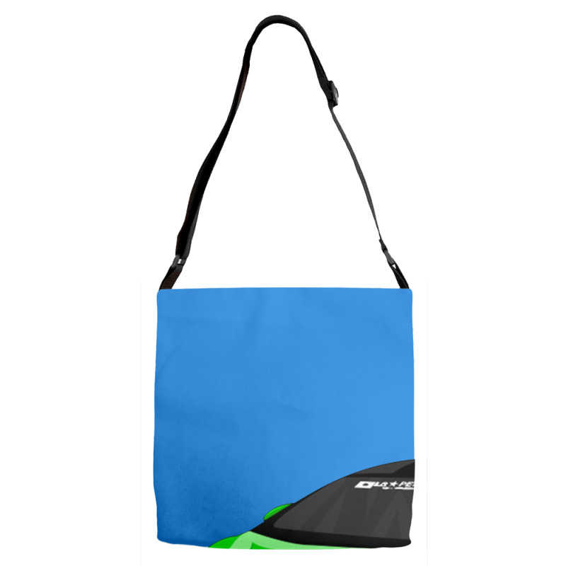 Huracan Lime    Huracan Adjustable Strap Totes | Artistshot