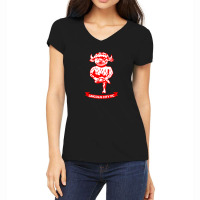 The Lincoln City Club Women's V-neck T-shirt | Artistshot