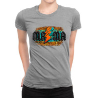 Basketball Lightning Bolt Mama Ladies Fitted T-shirt | Artistshot