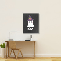 Cute Ghost Halloween T  Shirt Cute Halloween Ghost T  Shirt Portrait Canvas Print | Artistshot