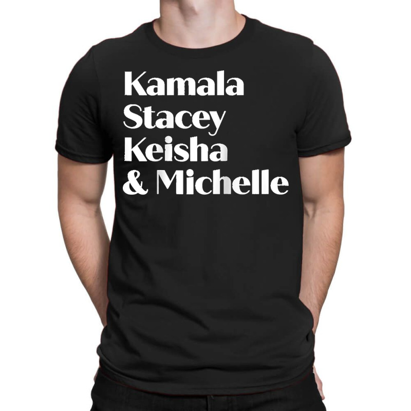 Kamala Stacey Keisha & Michelle Strong Woman Empowerment Raglan Baseba T-shirt | Artistshot