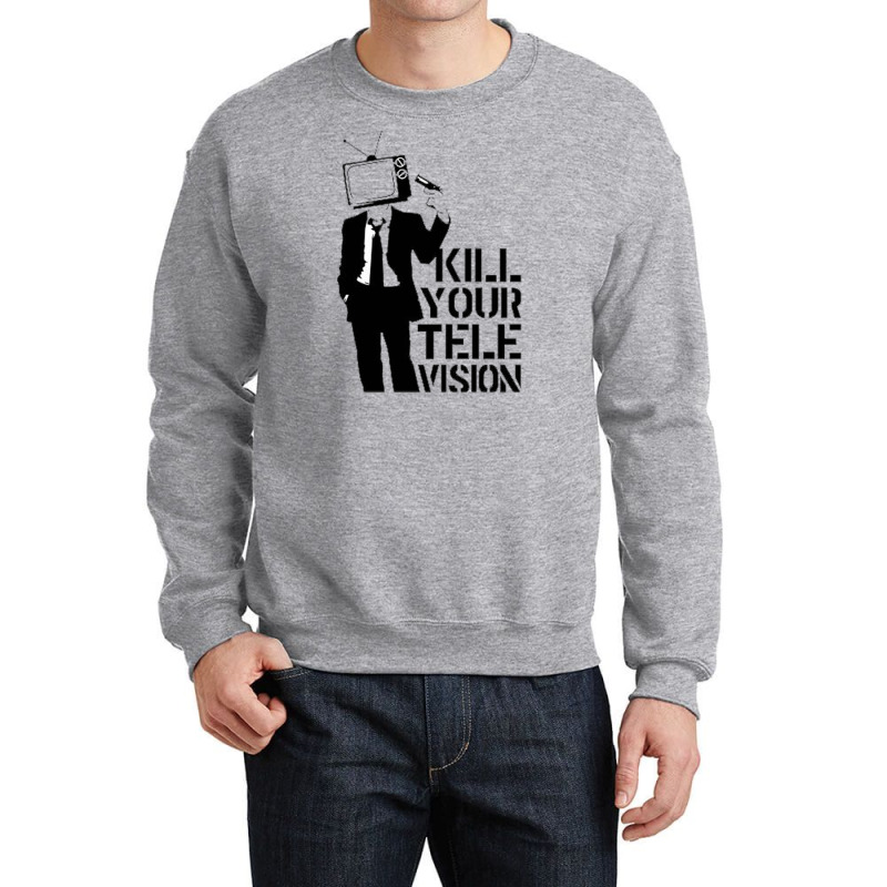 Kill Tv Crewneck Sweatshirt by Rutcn | Artistshot