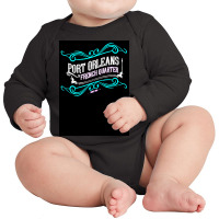 Port Orleans French Quarter1 Long Sleeve Baby Bodysuit | Artistshot