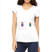 Character Animated Multi Ethnic Funny Gifts Boys Girls Women's V-neck T-shirt | Artistshot