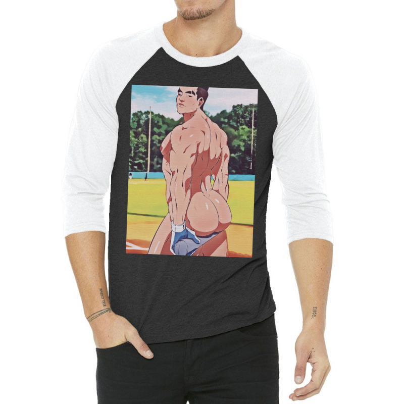 Graphic Picture  Tom Of Finland Funny Gift 3/4 Sleeve Shirt by JensenArtists | Artistshot