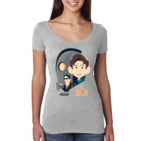 Day Gifts Power Character Gift Men Women's Triblend Scoop T-shirt | Artistshot