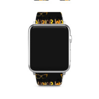 Childhood Cancer Awareness Mama Of A Warrior Gold Ribbon Apple Watch Band | Artistshot