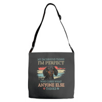 My Dachshund Thinks Tshirt Adjustable Strap Totes | Artistshot