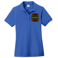 Mexican Wall Art. Latin American Pattern. Latin American Digital Art. Ladies Polo Shirt | Artistshot