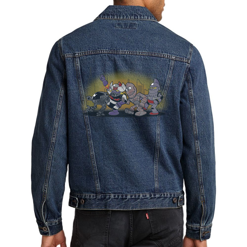 Retro  Damn Hero Gift Men Men Denim Jacket by DaltonArtists | Artistshot