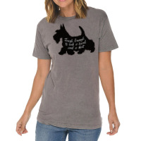 Scottish Terrier Tough Enough To Rock A Beard And A Skirt Long Sleeve Vintage T-shirt | Artistshot