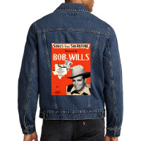 Best Bob Wills Music Men Denim Jacket | Artistshot