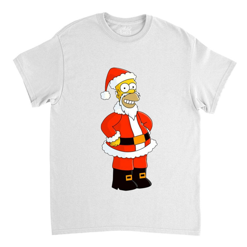 Christmas Simpsons Classic T-shirt | Artistshot