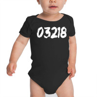 03218 Zipcode Barnstead New Hampshire Hometown Zip 03218 T Shirt Baby Bodysuit | Artistshot