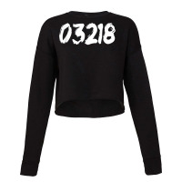 03218 Zipcode Barnstead New Hampshire Hometown Zip 03218 T Shirt Cropped Sweater | Artistshot