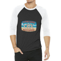 Outer Banks, North Carolina, With Beach Outer Banks 3/4 Sleeve Shirt | Artistshot