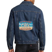 Outer Banks, North Carolina, With Beach Outer Banks Men Denim Jacket | Artistshot