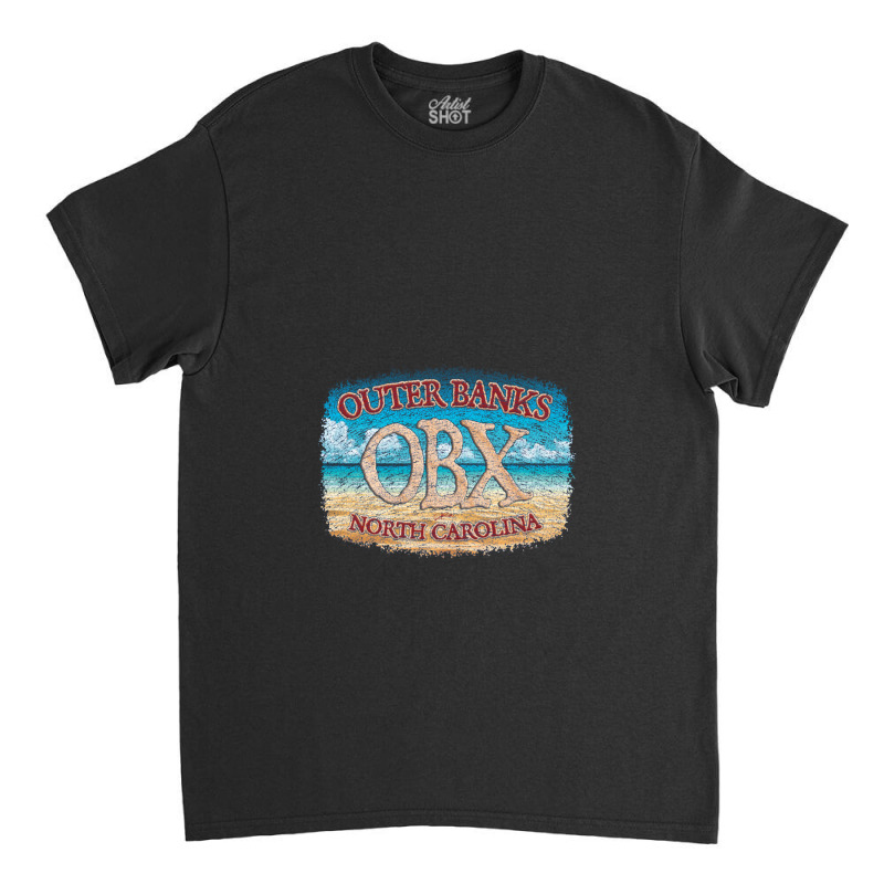 Outer Banks, North Carolina, With Beach Outer Banks Classic T-shirt by zaenalmaza | Artistshot