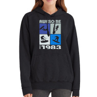 Awesome Since 1983. Wakeboard Lifestyle Long Sleeve T Shirt Vintage Hoodie | Artistshot