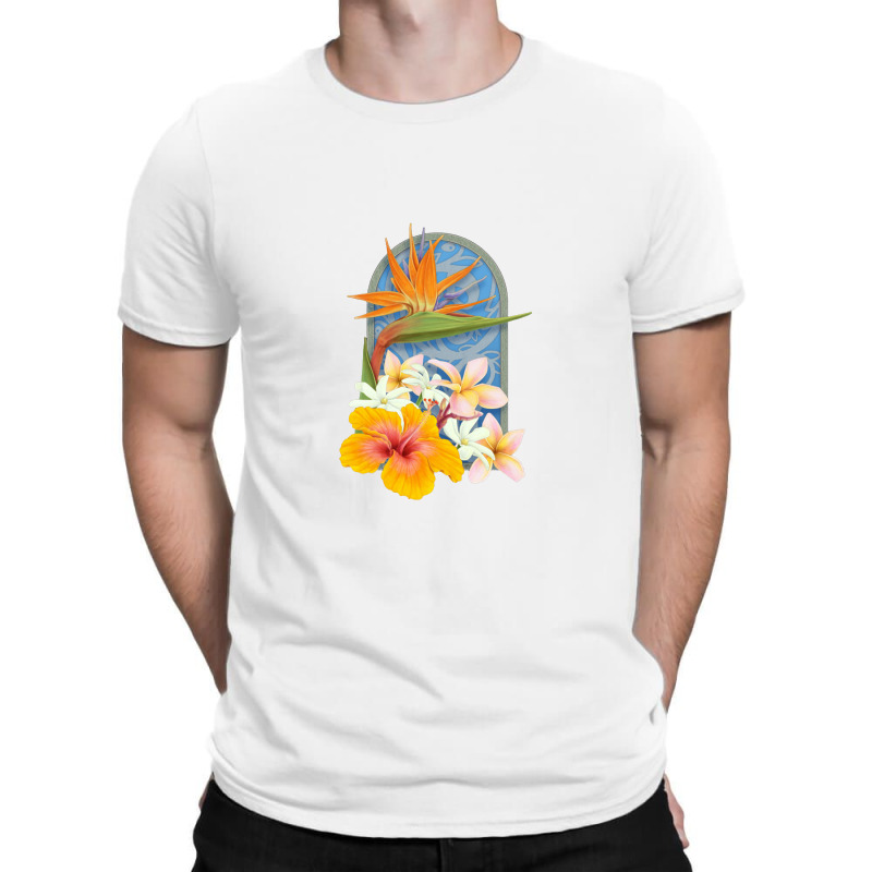 Paradise Flowers T-Shirt by zaenalmaza | Artistshot