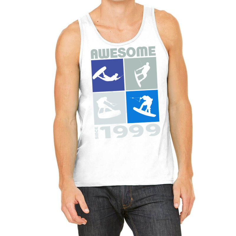 Awesome Since 1999. Wakeboard Lifestyle Long Sleeve T Shirt Tank Top | Artistshot