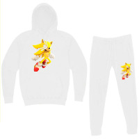 Yellow Hedgehog Jumps Aside Hoodie & Jogger Set | Artistshot