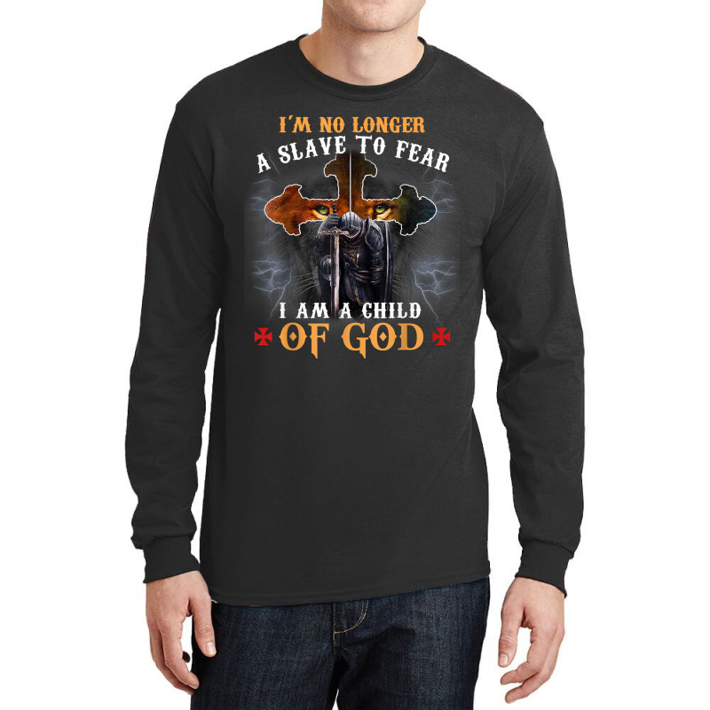 Christian Knight Templar I Am A Warrior Of God T Shirt Long Sleeve Shirts | Artistshot