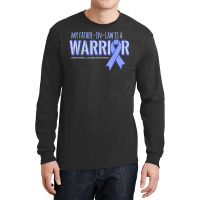 My Father In Law Is A Warrior Esophageal Cancer Long Sleeve Shirts | Artistshot