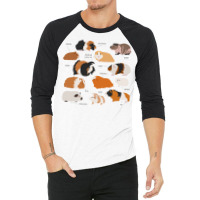 Guinea Pig Breeds Shirt Shirt Costume Clothing Accessories T Shirt 3/4 Sleeve Shirt | Artistshot