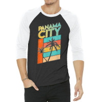 Panama City Beach Tshirt Family Vacation Florida 3/4 Sleeve Shirt | Artistshot