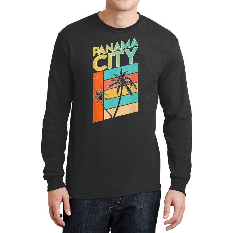 Panama City Beach Tshirt Family Vacation Florida Long Sleeve Shirts by WirtzRichard | Artistshot