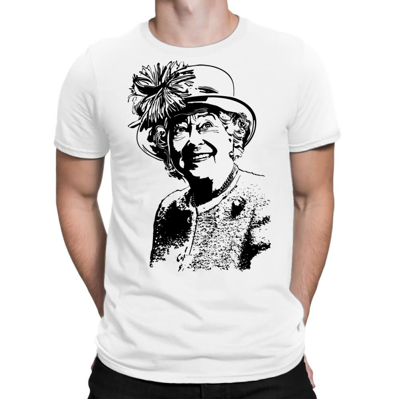 Ii. Elizabeth Silhouette Portrait T-shirt | Artistshot