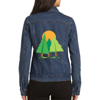 Day Gift Caballeros Funny Gift Ladies Denim Jacket | Artistshot