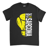 Fight Sarcoma Awareness Cool Ribbon Cancer Survivor Warrior Classic T-shirt | Artistshot