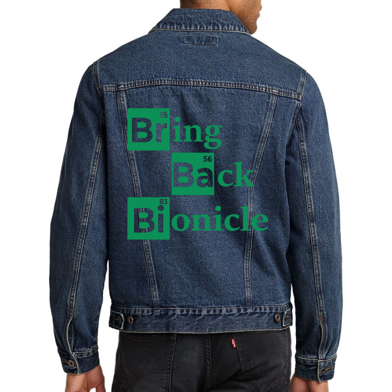 Bring Back Bionicle Men Denim Jacket by Jeremy_Hutson | Artistshot