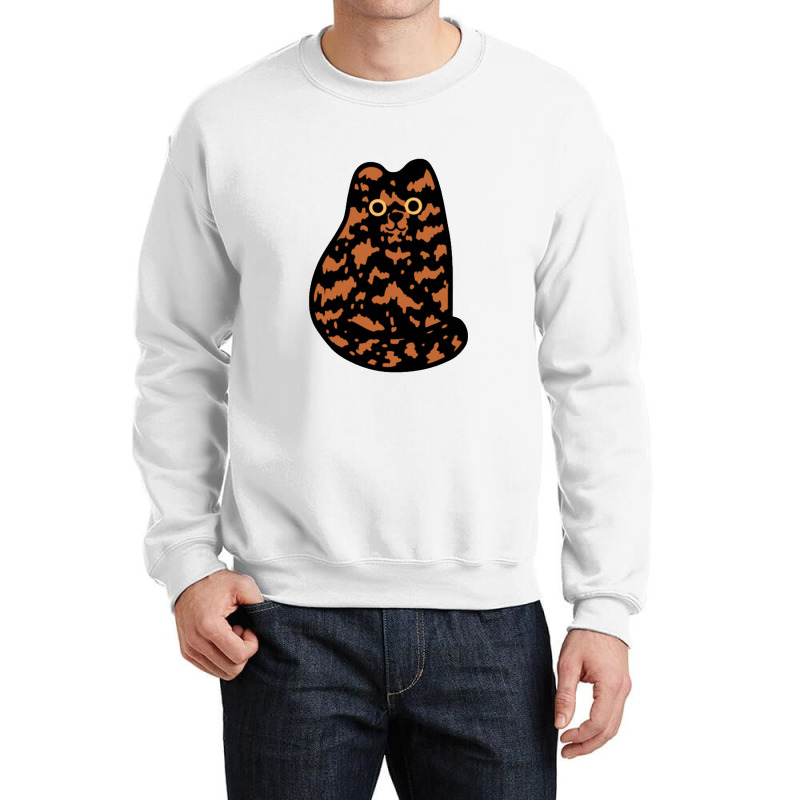 Tortoiseshell Tortie Cute Cat Crewneck Sweatshirt by joroknowae | Artistshot