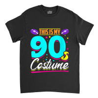 Womens 90s Generation Retro Music Lover Costume Party Nineties Charact Classic T-shirt | Artistshot