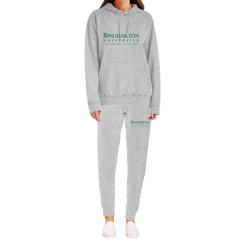 Binghamton University Hoodie & Jogger set by Elishabeth | Artistshot