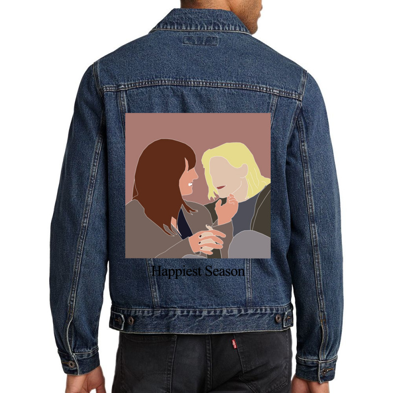 Happiest Holiday Friends Men Denim Jacket | Artistshot