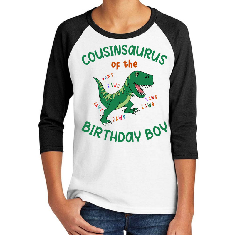 Cousinsaurus Youth 3/4 Sleeve | Artistshot