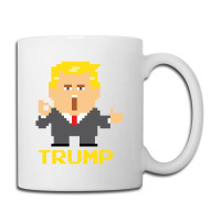 President Trump Pixel Character Coffee Mug | Artistshot