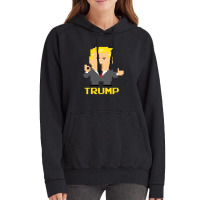 President Trump Pixel Character Vintage Hoodie | Artistshot