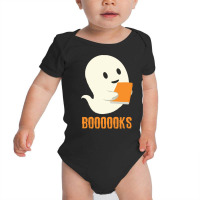 Halloween Booooks T  Shirt Booooks. Funny Books Reader Halloween Costu Baby Bodysuit | Artistshot