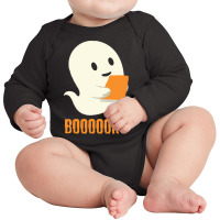 Halloween Booooks T  Shirt Booooks. Funny Books Reader Halloween Costu Long Sleeve Baby Bodysuit | Artistshot