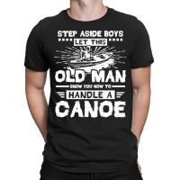 Mens Canoe Old Man Canoeing Premium T-shirt | Artistshot