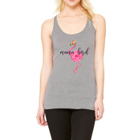 Flower Pink Mama Bird Momma Flamingo Summer Sea 2019 Floral Racerback Tank | Artistshot