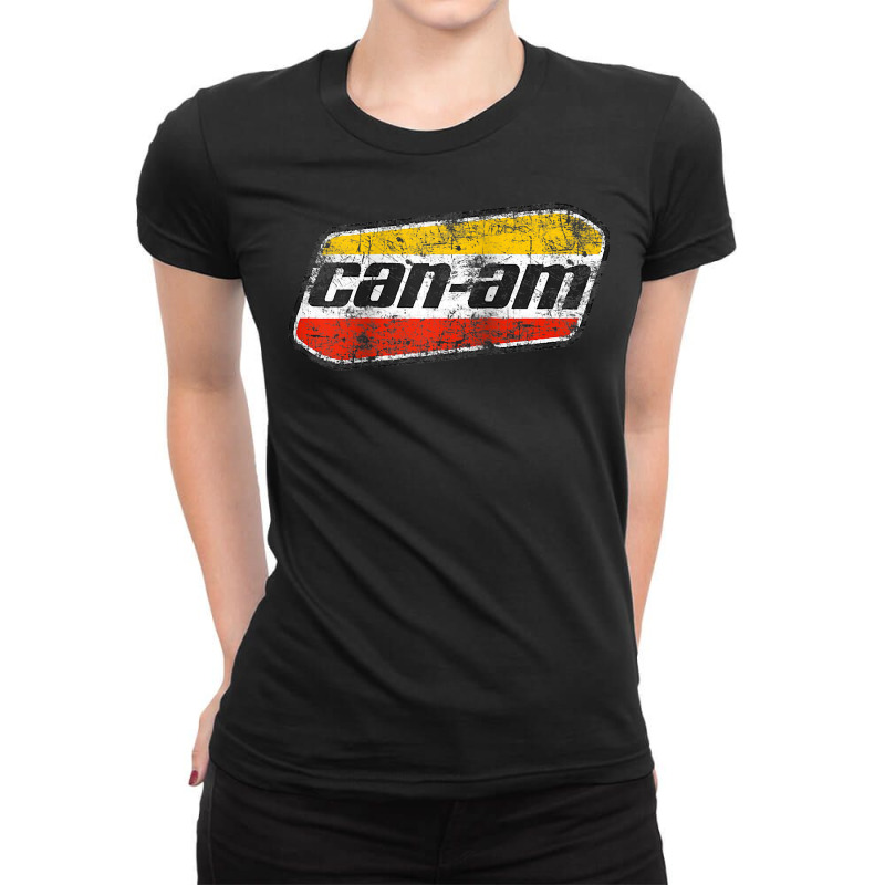 Canam Vintage Original Atv Utv Off Road Gift Raglan Baseball Tee Ladies Fitted T-Shirt by roopeedwrich76 | Artistshot